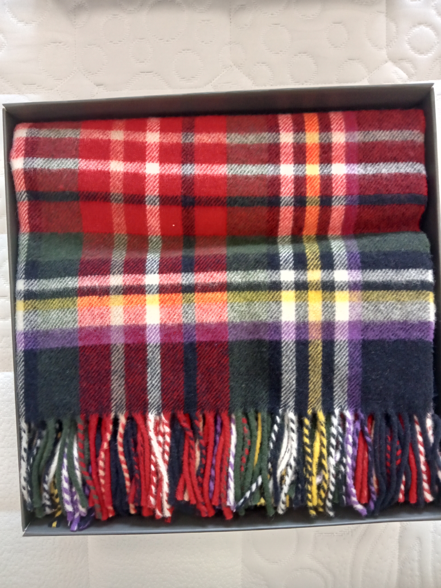 Plaid Sky lana merino Somma var. 040 navy 40 22683 A.242330