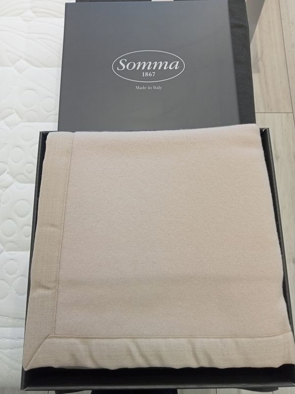 Sottocoperta 1,5 piazze Origami Light lana merino australiano Somma var. 023 beige 40 22709 D.846058