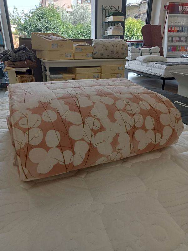 Quilt matrimoniale Lunaria Fazzini var. 1 rosa  1924/24