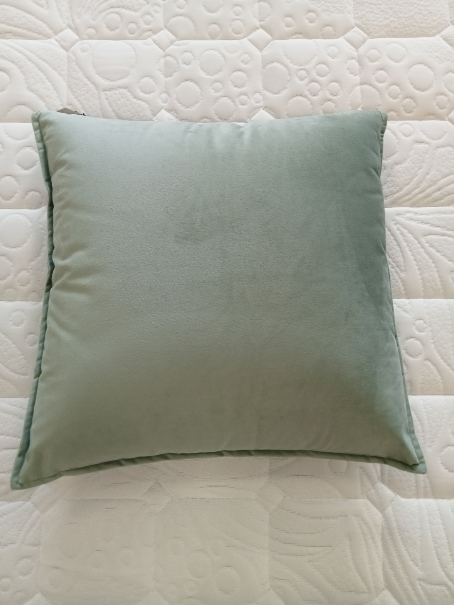 Cuscino arredo Fascino velluto Fazzini var. 2 grey/green  mis. 50 x 50