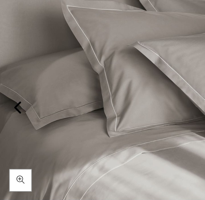 Completo lenzuola matrimoniale Teseo Fazzini var. 268 grigio perla  1478/23