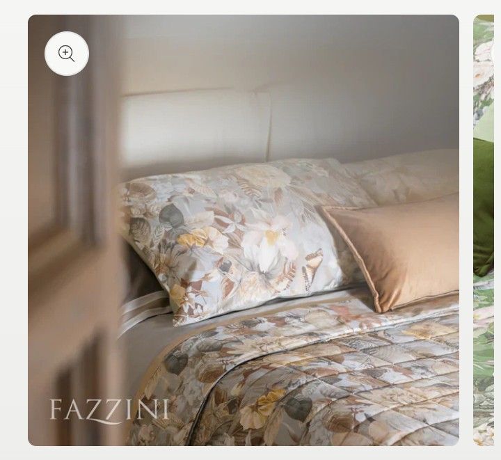 Completo lenzuola matrimoniale Protea Fazzini var. 0 betulla