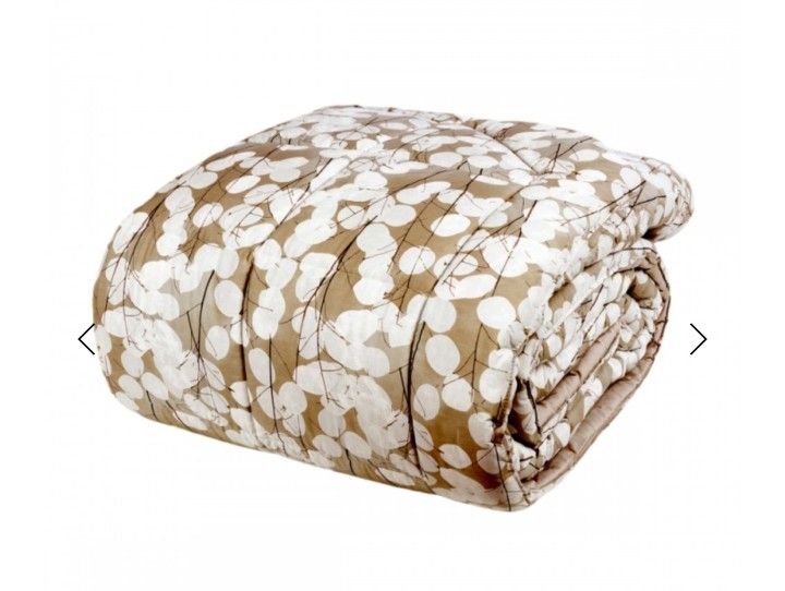 Quilt matrimoniale Lunaria Fazzini var. 4 tortora  562/25