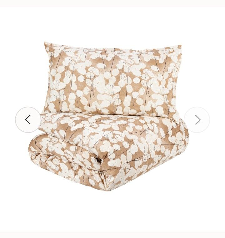 Parure copripiumino matrimoniale Lunaria Fazzini var. 4 tortora 826/25