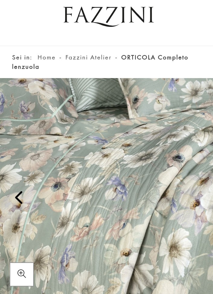 Copriletto matrimoniale Orticola Fazzini Atelier var. 3 celadon  1905/24