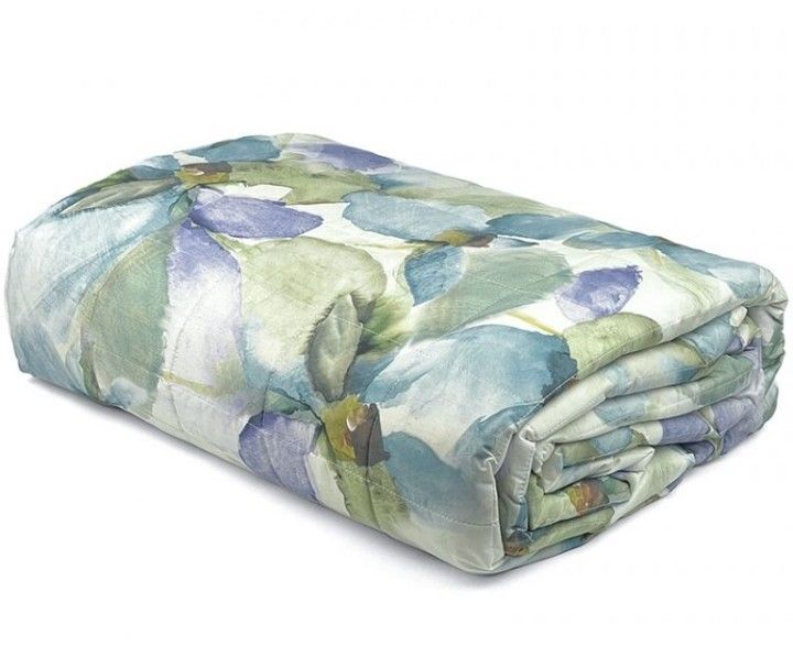 Quilt matrimoniale Trasparenze Fazzini var. 3 verde  1982/24