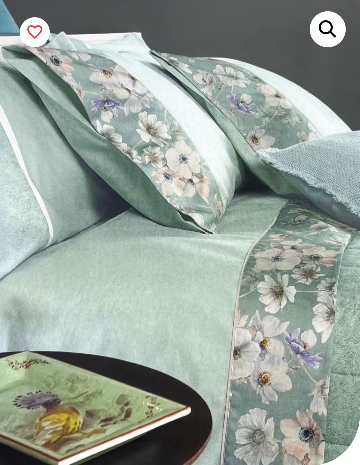 Completo lenzuola matrimoniale flanella Orticola Fazzini var. 3 art. 1167/25