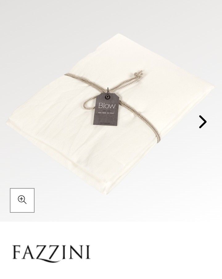 Lenzuolo matrimoniale sotto angoli lino Soffio Fazzini var. 193 naturale  205/23