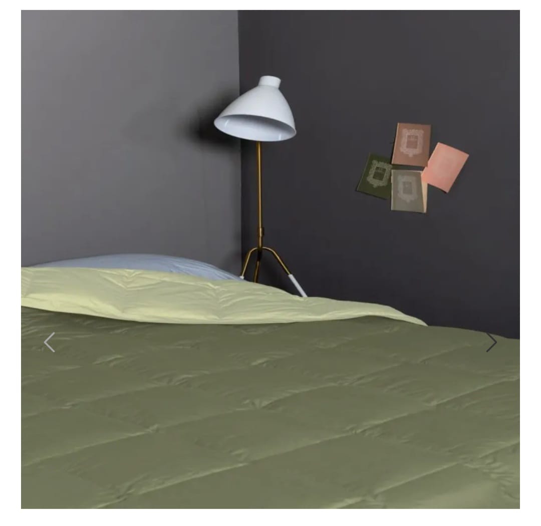 Trapunta piuma oca 1,5 piazze Artica Minardi var. Wood Piumino Siberiano