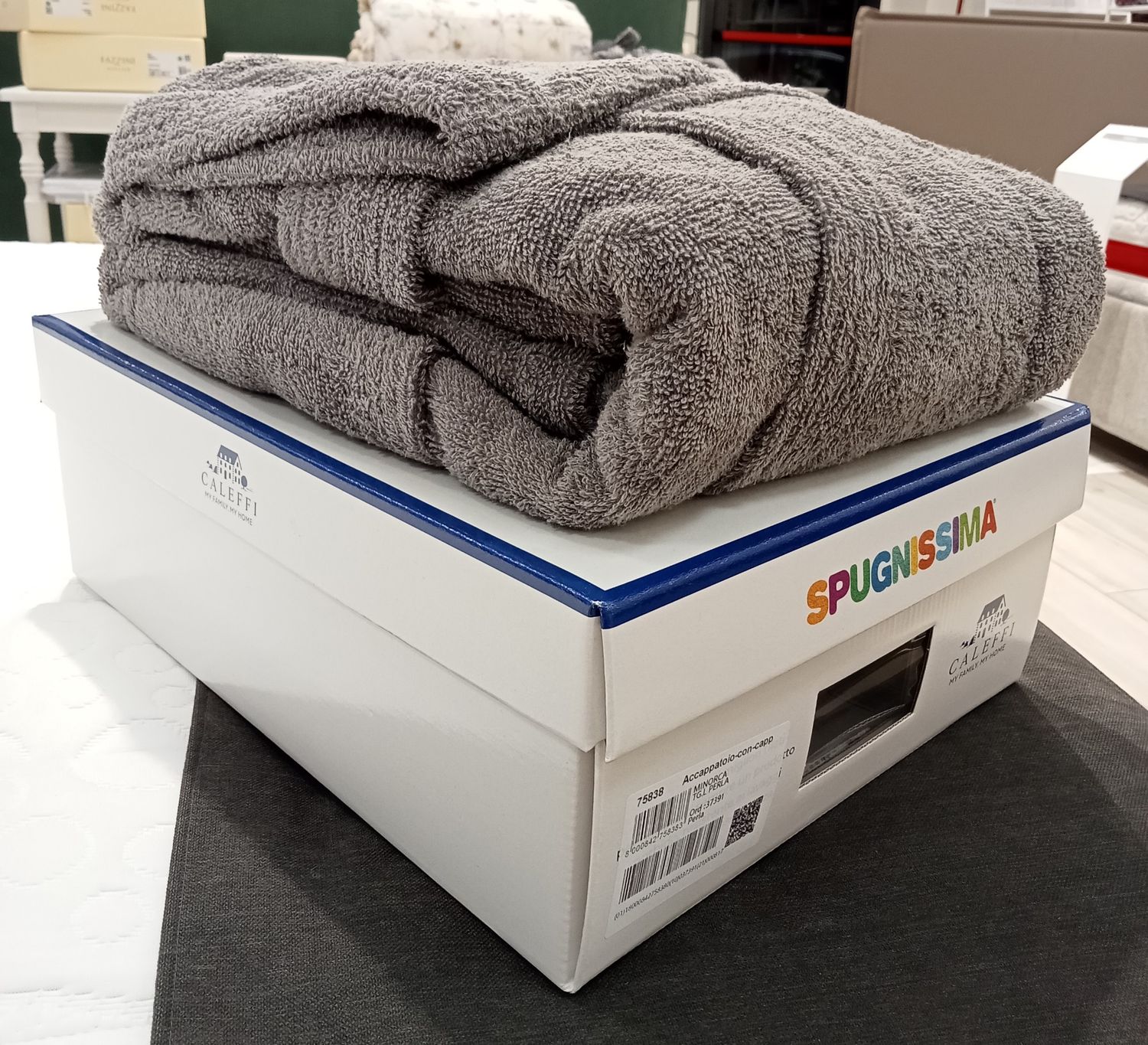 Accappatoio spugna Minorca mis. L  col. Perla Caleffi art. 75838