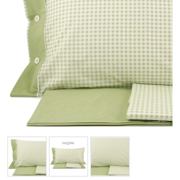 Completo lenzuola 1 piazza Check Fazzini var. 3  2014/24