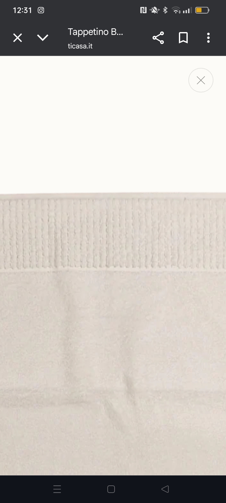 Tappeto bagno in spugna Extrasoft Jalla' bianco AC98582900