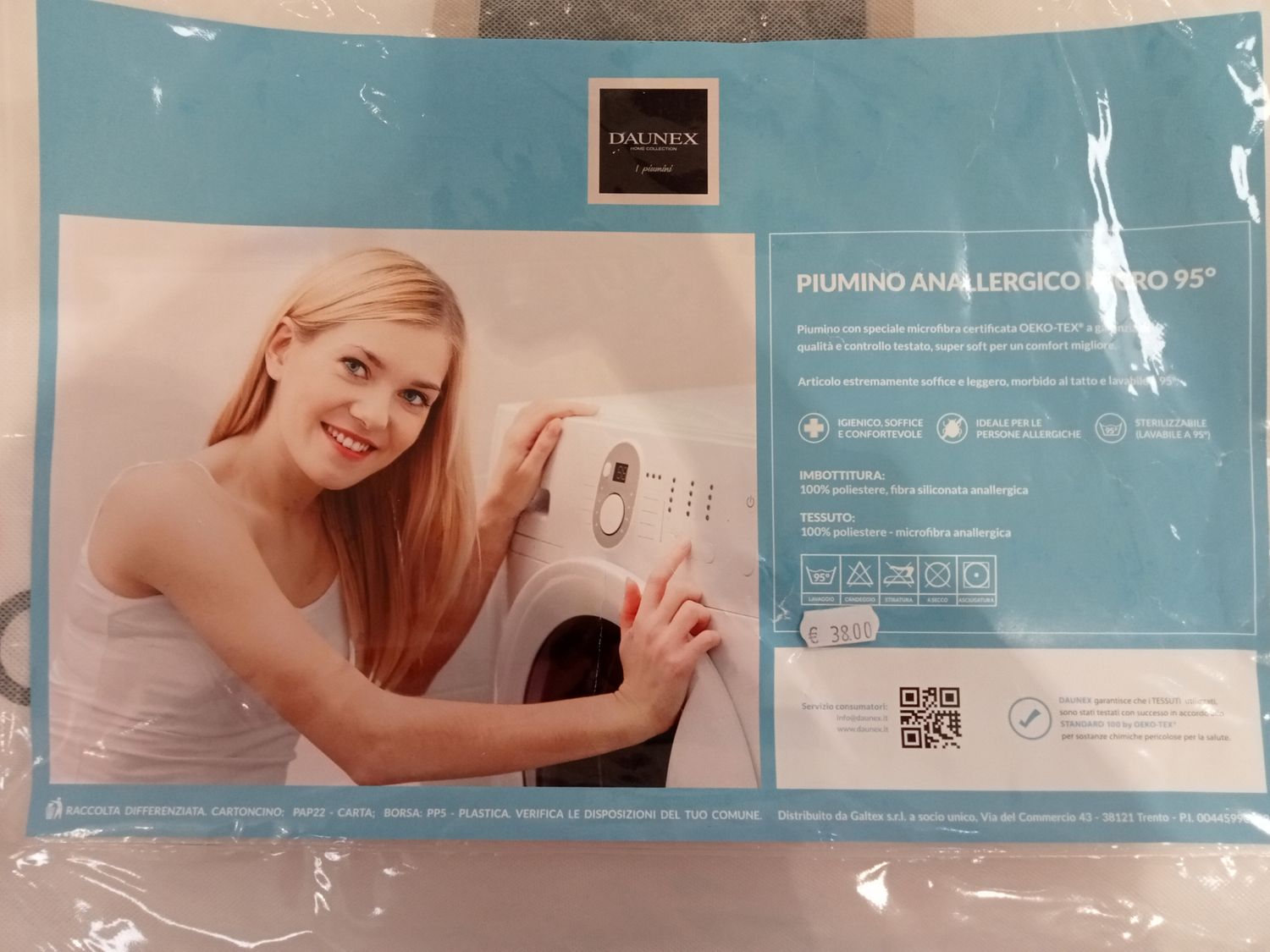 Piumino per carrozzina microfibra warm Daunex