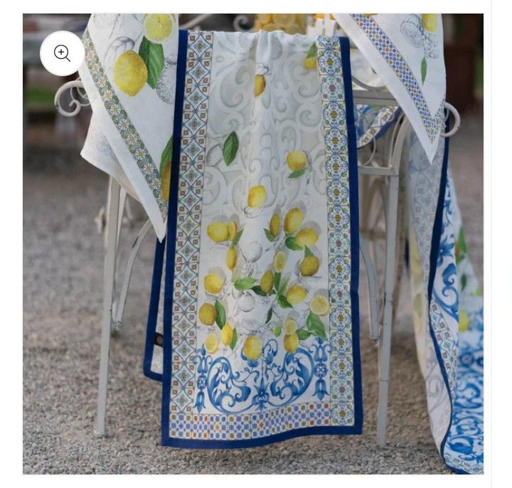 Runner puro lino Cetara var. Crema 020067 Tessitura Toscana Telerie NT230001