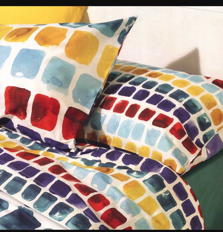 Completo lenzuolo a copriletto 1,5 piazze Palette Fazzini var. 3  1587/25