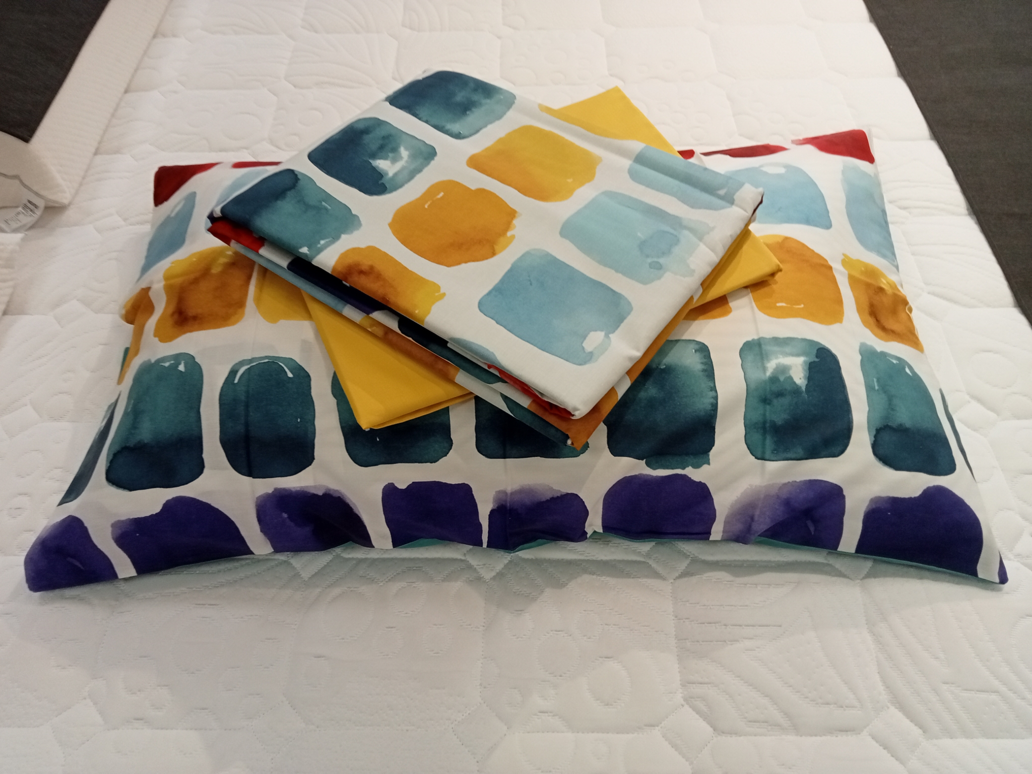 Completo copripiumino 1,5 piazze Palette Fazzini var. 3  1588/25