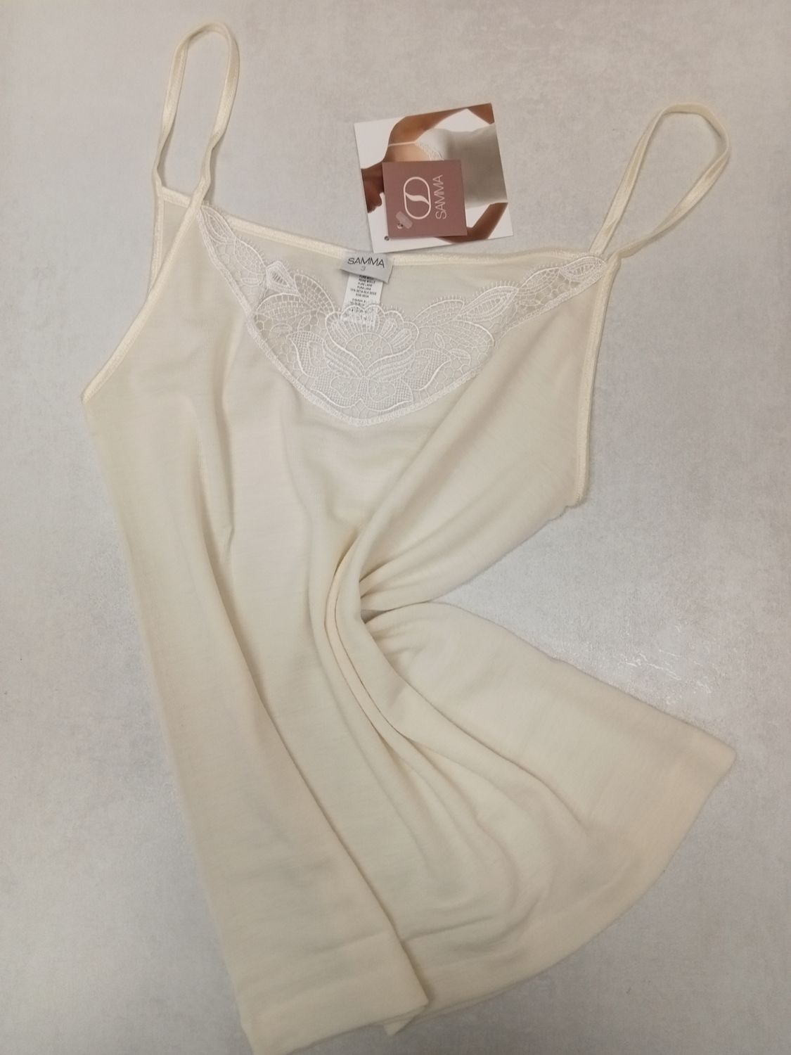 Canottiera donna misura 3 lana/seta Samma