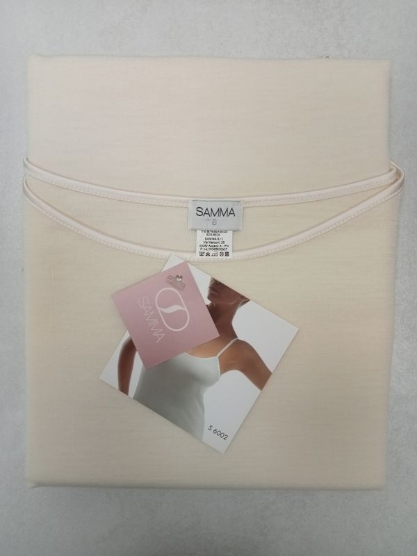 Canottiera donna misura 6 lana/seta Samma