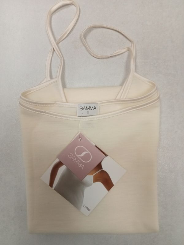 Canottiera donna misura 5 lana/seta Samma