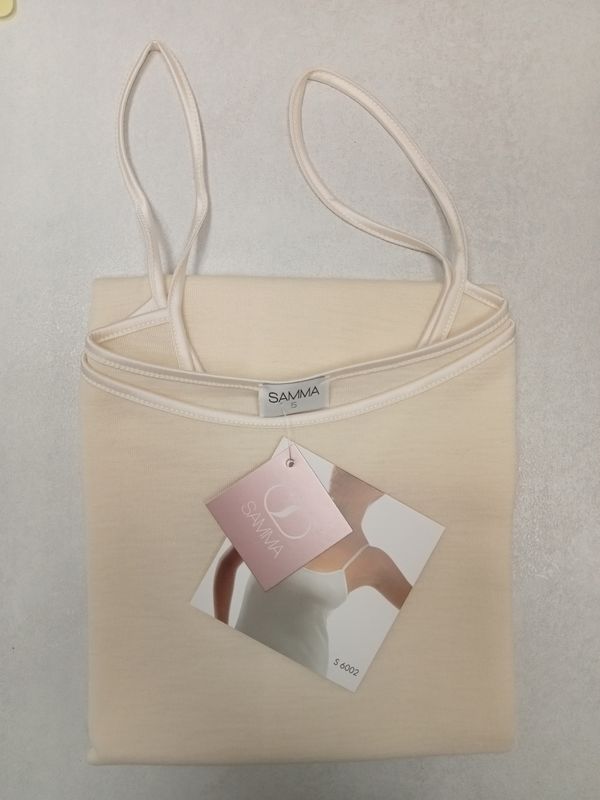 Canottiera donna misura 5 lana/seta Samma