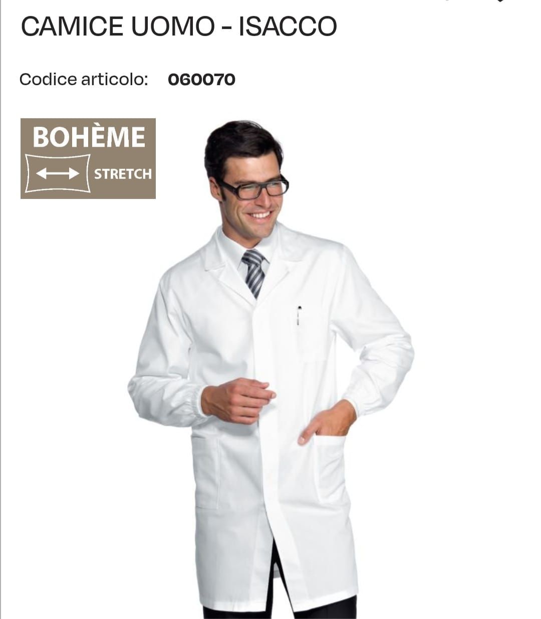 Camice uomo misura XL Bohème Isacco 60070