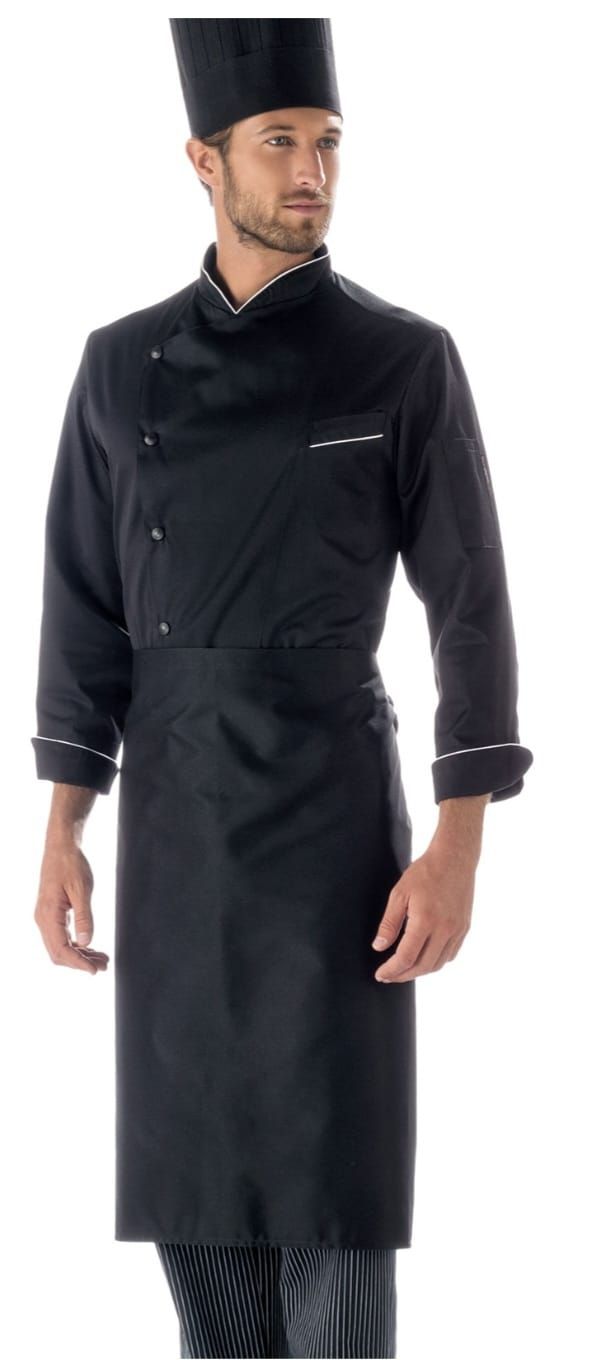 Grembiule a vita nero 10CFA01 CARINE