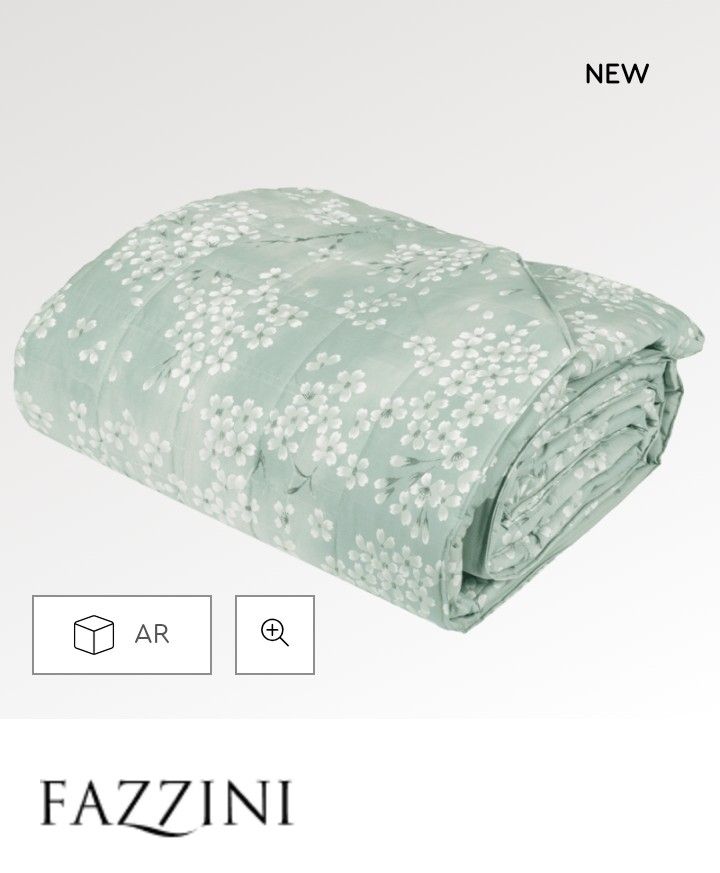 Quilt 2 piazze Kimono var. 233 grey green Fazzini  1722/25