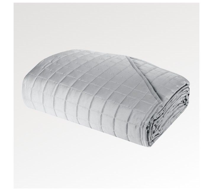 Quilt 2 piazze Trecento var. 268 grigio perla Fazzini  1461/25