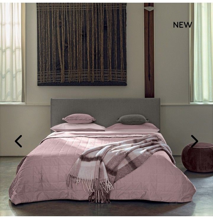 Quilt 2 piazze Dialogo var. 11 cipria-rosa Fazzini  560/25