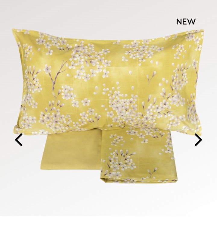 Completo lenzuola 2 piazze Kimono var. 8 giallo Fazzini  3/26