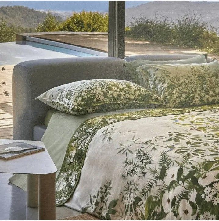 Completo lenzuola 2 piazze Nara var. 3 verde Fazzini  66/26