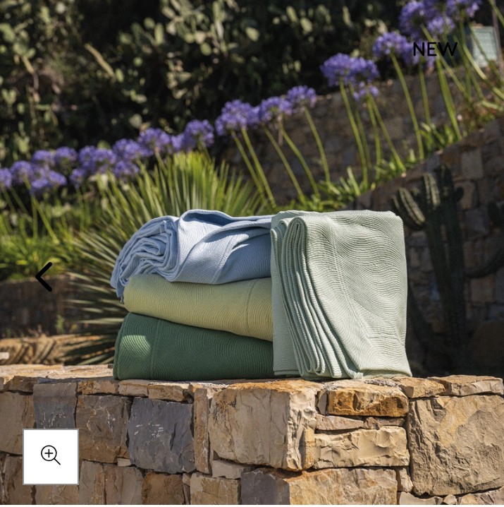 Copriletto 2 piazze cotone Zen var. 53 medium green Fazzini  1604/25