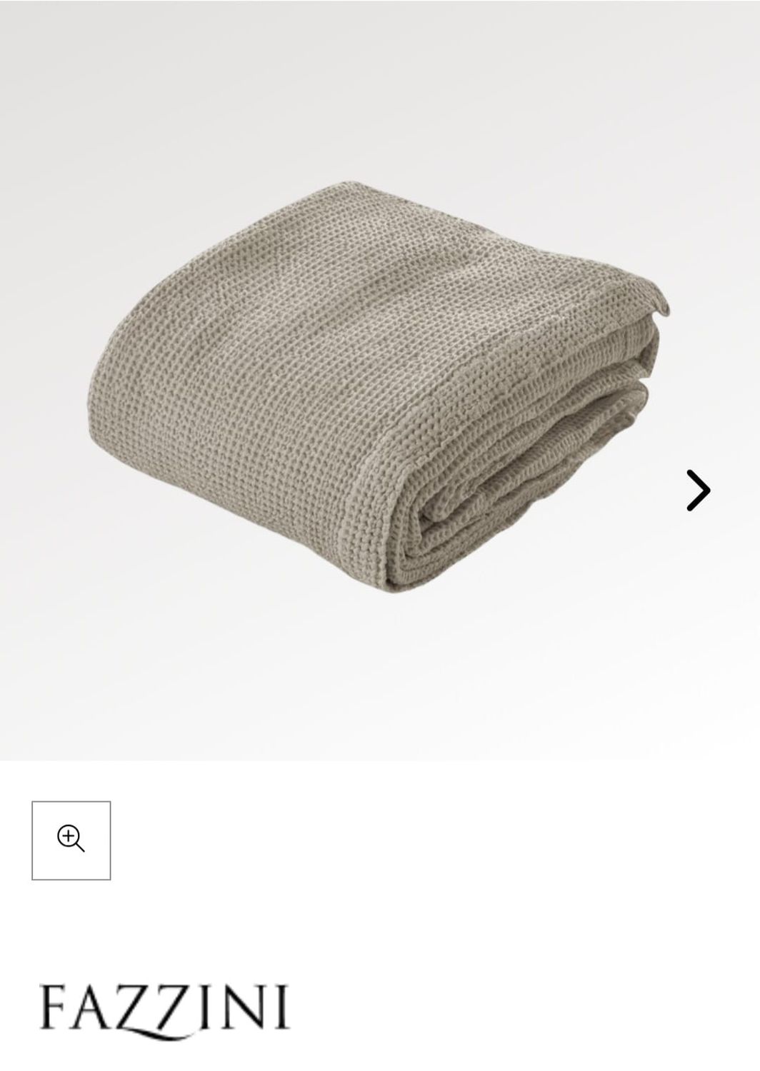 Copriletto 2 piazze cotone Nettare var. 130 corda Fazzini