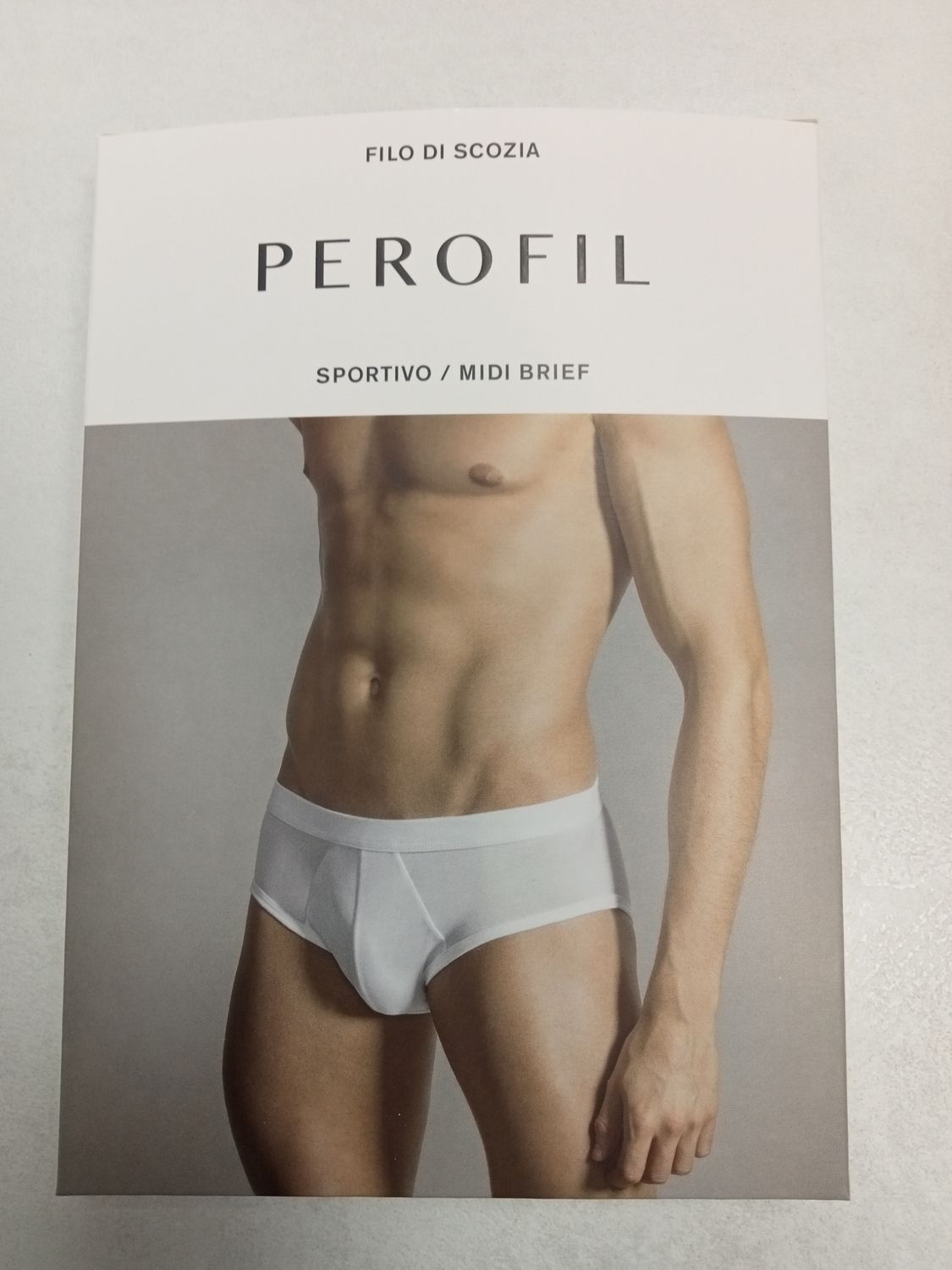 Slip uomo Sportivo Perofil mis. 3  bianco VPRT00004