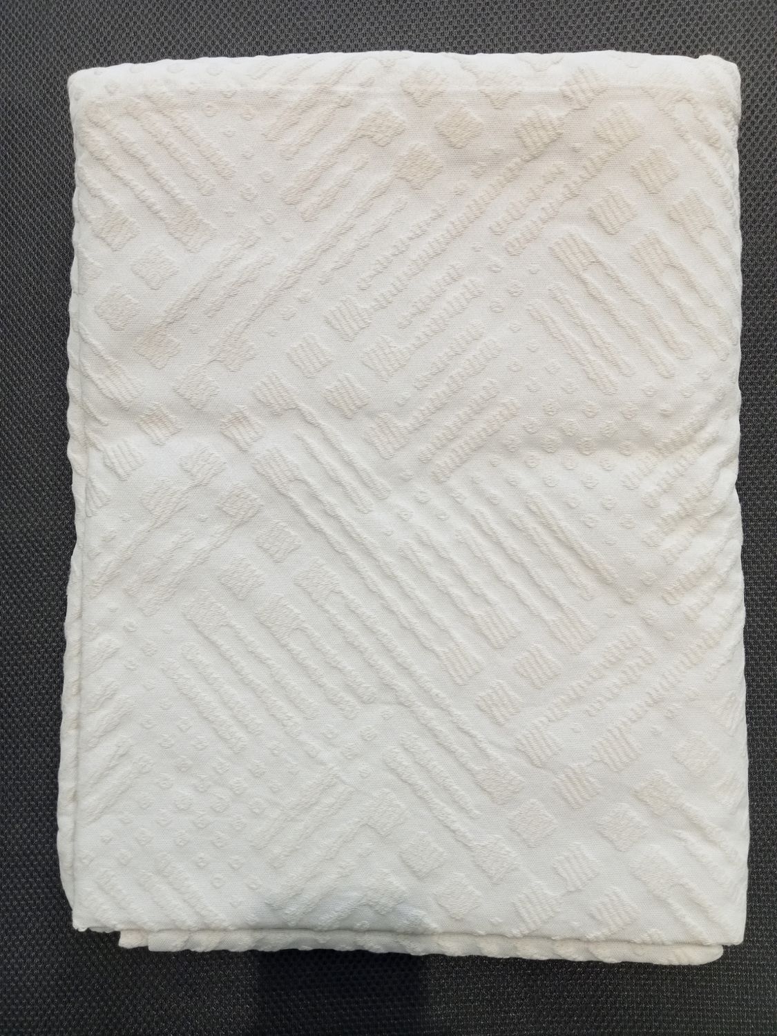 Copriletto 1 piazza e mezzo avorio jacquard Tokio GFFerrari