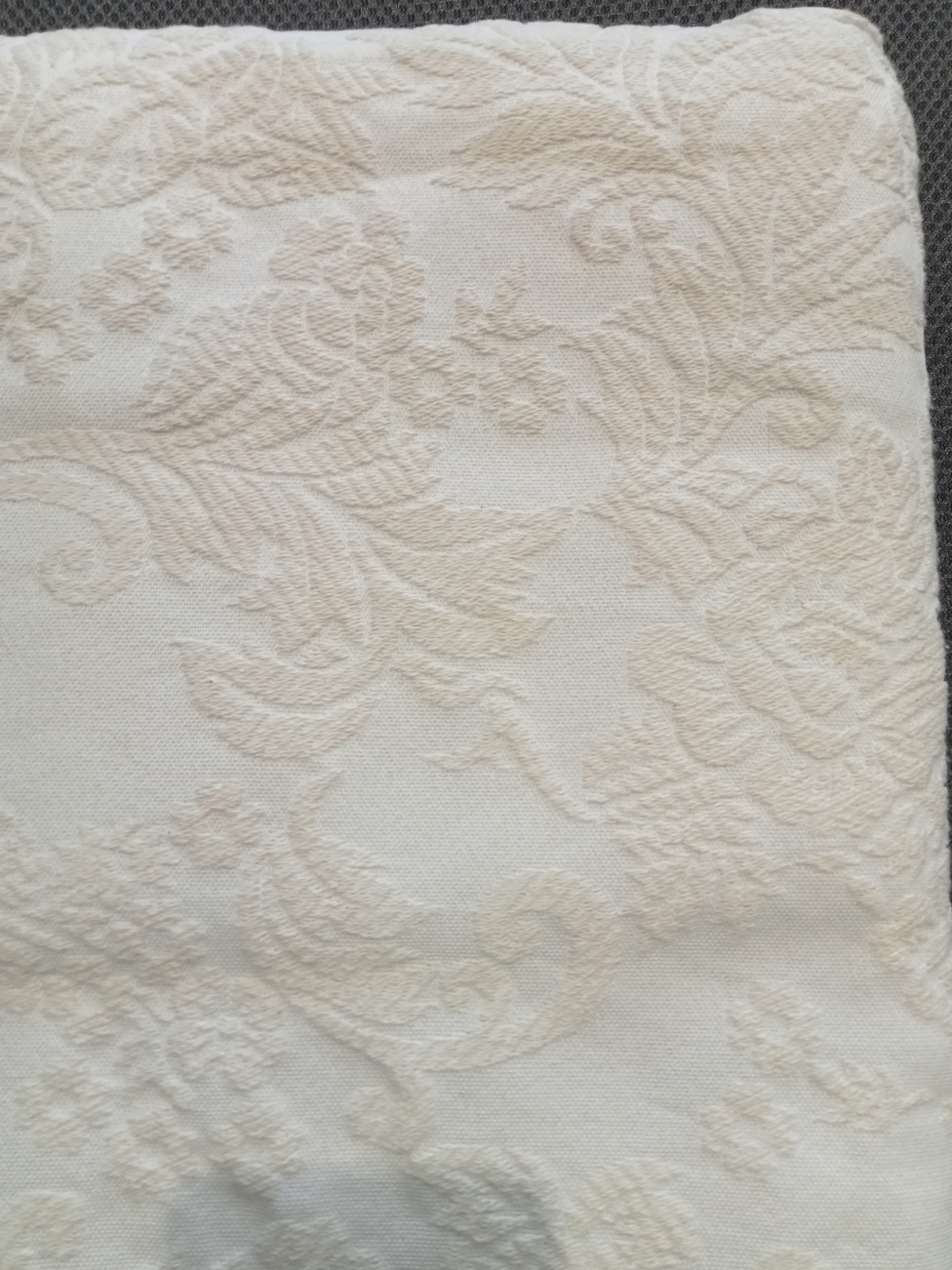 Copriletto 1,5 piazze avorio Porto Cervo GFFerrari