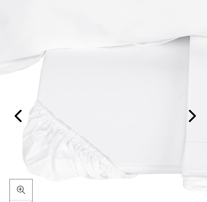 Completo lenzuola matrimoniale percalle Teseo var. A bianco Fazzini  1129/25