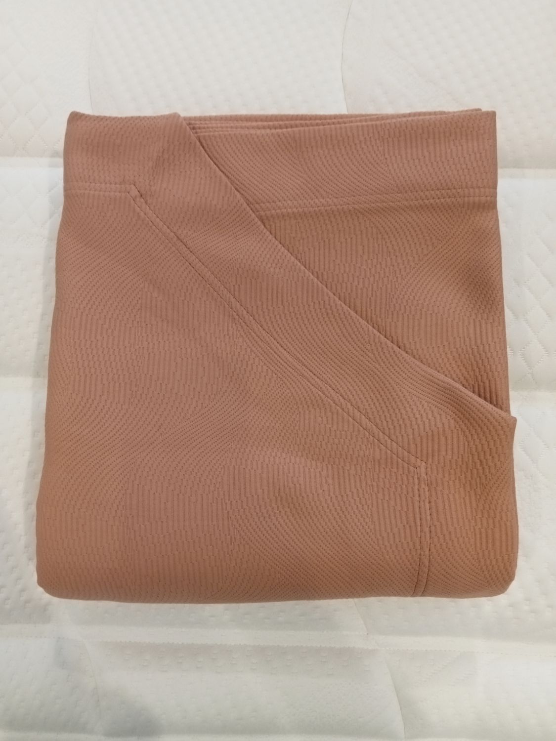 Copriletto matrimoniale cotone Zen var. 6 sandalo Fazzini  133/26