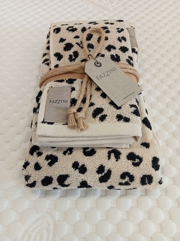 Asciugamani set ospite + viso Tabby var. 0 Fazzini