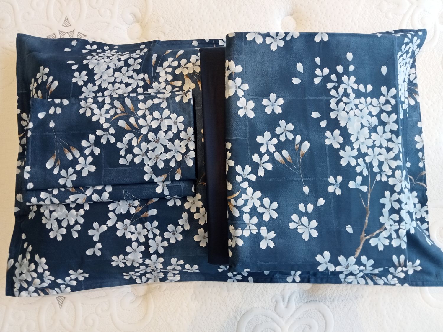 Completo lenzuola matrimoniale Kimono var. 5 Fazzini  861/26