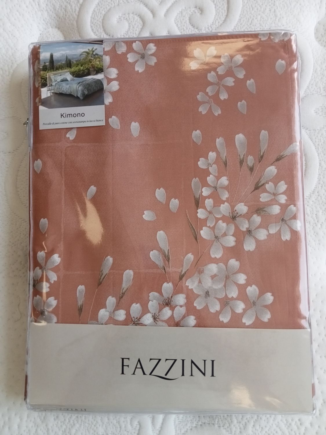 Parure copripiumino matrimoniale Kimono var. 6 Fazzini  824/26