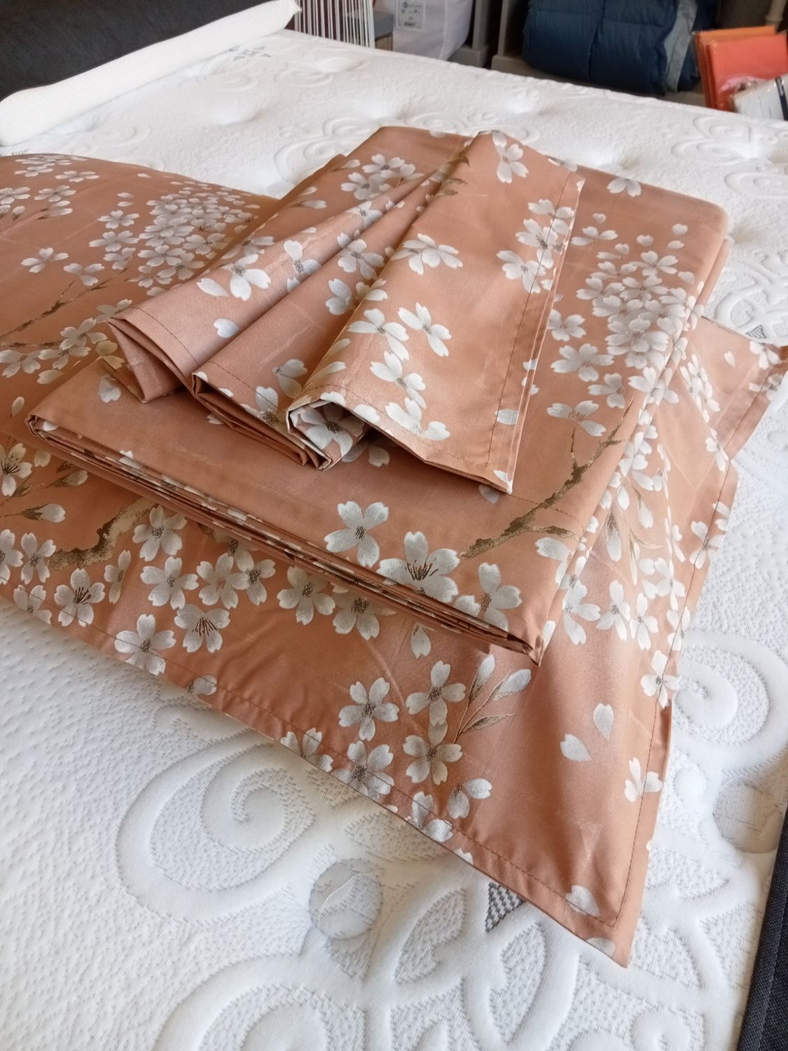 Completo lenzuola matrimoniale Kimono var. 6 Fazzini  882/26