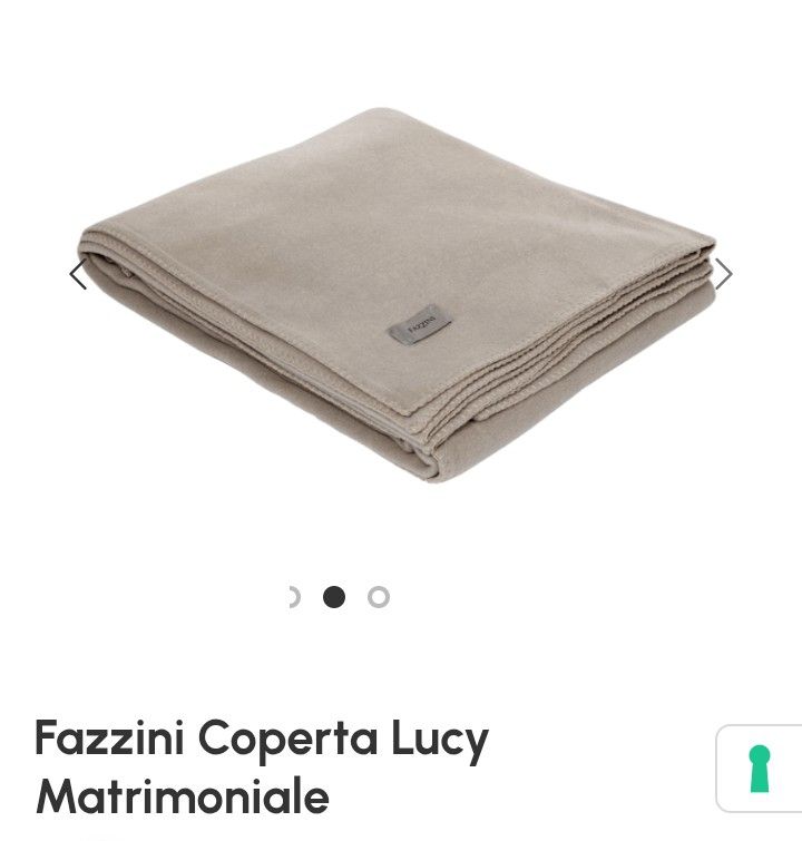Coperta pile Lucy 240*210 var. 4 beige Fazzini