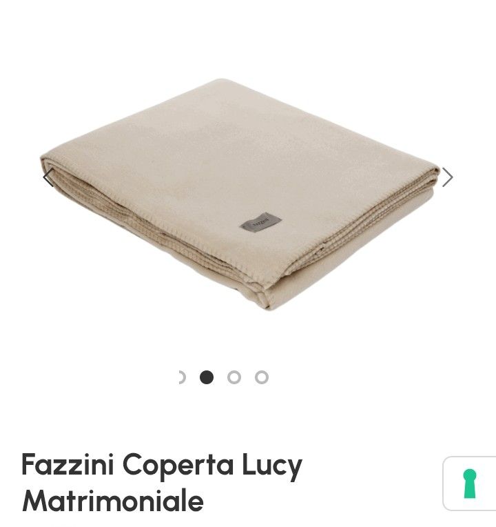 Coperta pile Lucy 160*210 var. 0 naturale Fazzini