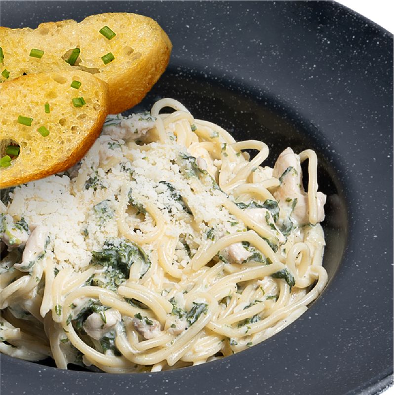 Creamy Garlic Spinach