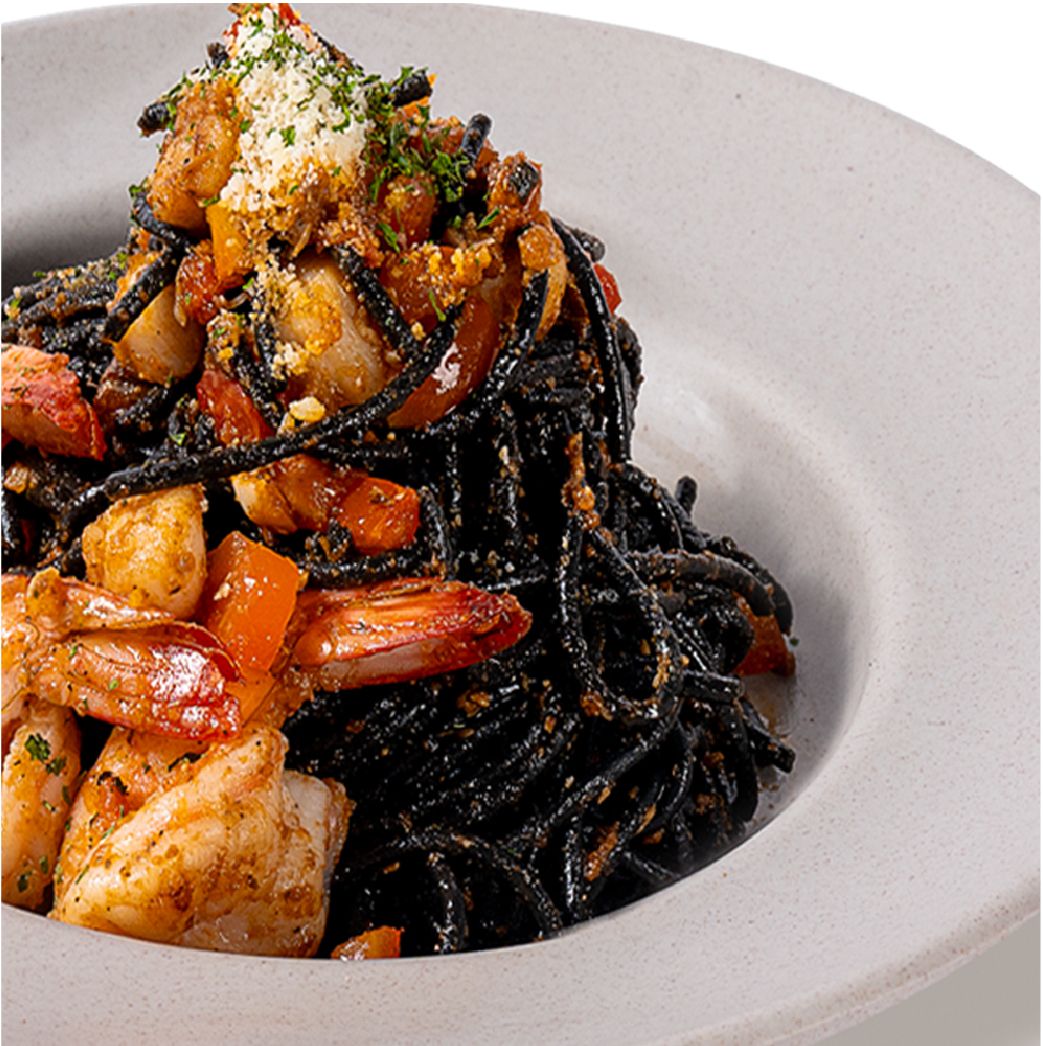 Mixed Seafood Spaghetti Negra