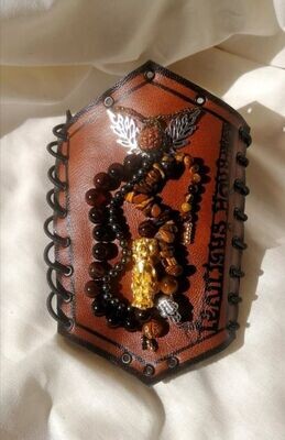 'KHEL'  BRACER  : ECU MEDIEVAL