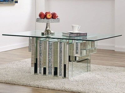 Glass Gemstones Coffee Table