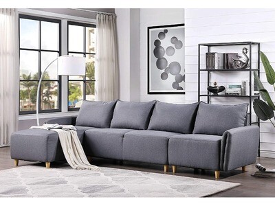 Mar Sectional, Grey or Blue