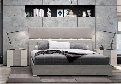 High-Gloss Lacquer King  Bed